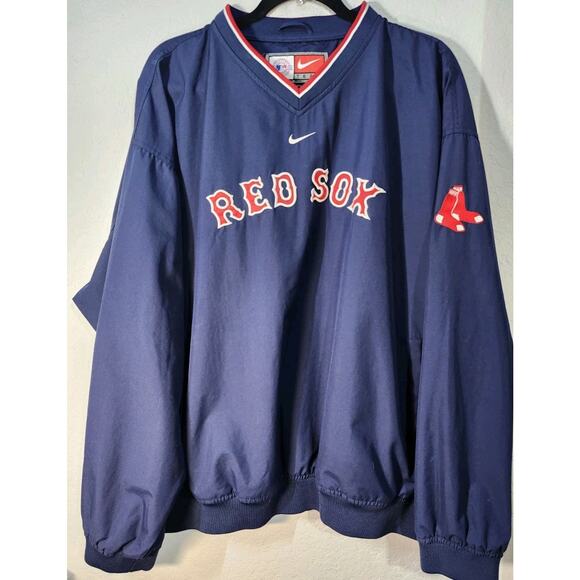 Nike Boston Red Sox Pullover Windbreaker Jacket - XL - MLB Genuine Merchandise